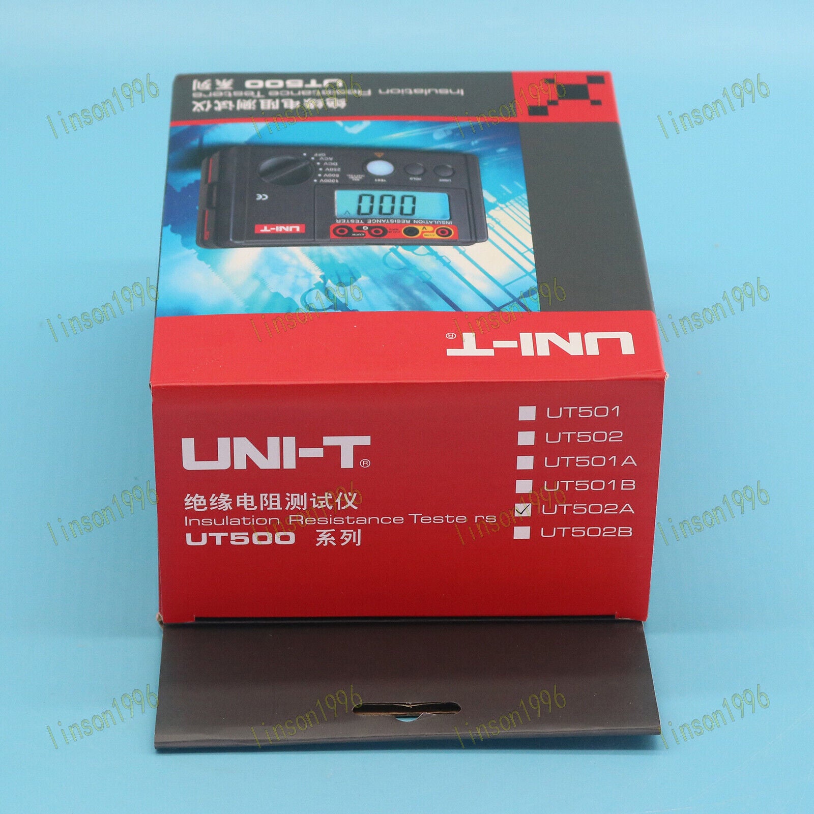 new UNI-T UT502A 2500V Digital Insulation Tester Megohmmeter with Light/Buzzer Alarm - UNI-T