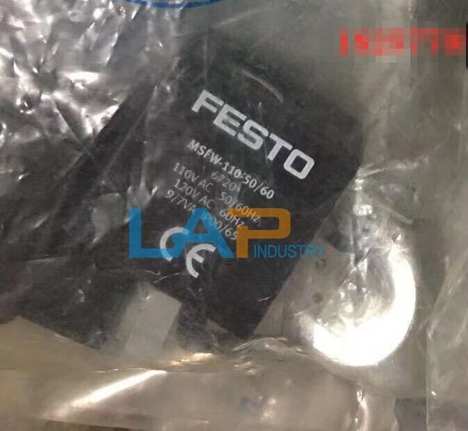 5PCS Festo Solenoid Valve Coil MSFW-110-50/60 for Pneumatic Control - FESTO