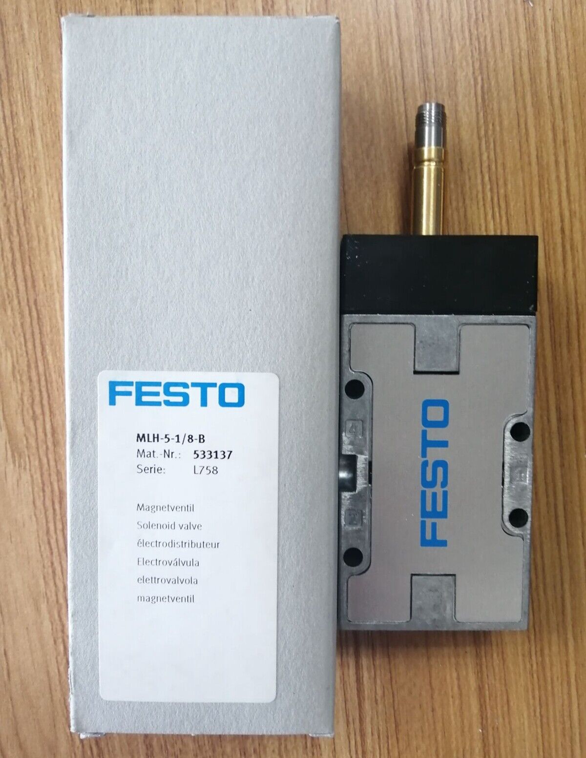 FESTO MLH-5-1/4-B Solenoid Valve - FESTO