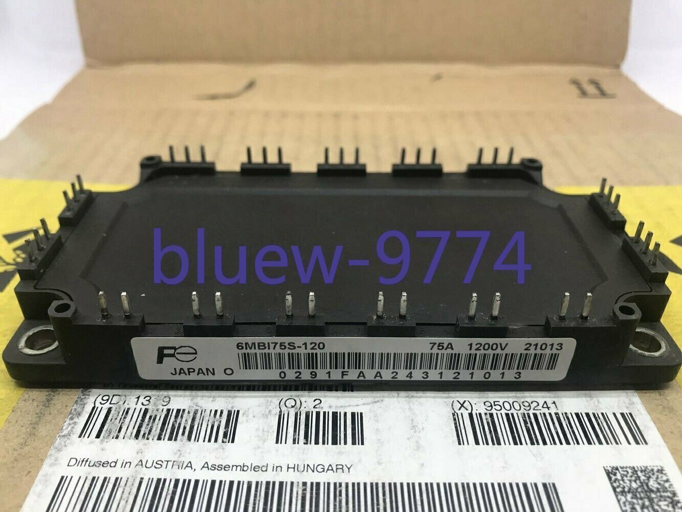 1PCS FUJI 6MBI75S-120 Module Power Supply Quality Guaranteed - FUJI