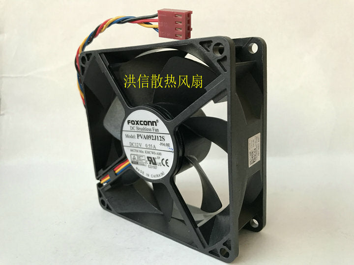 FOXCONN PVA092J12S DC12V 0.55A 9032 PWM 4-pin intelligent speed control fan