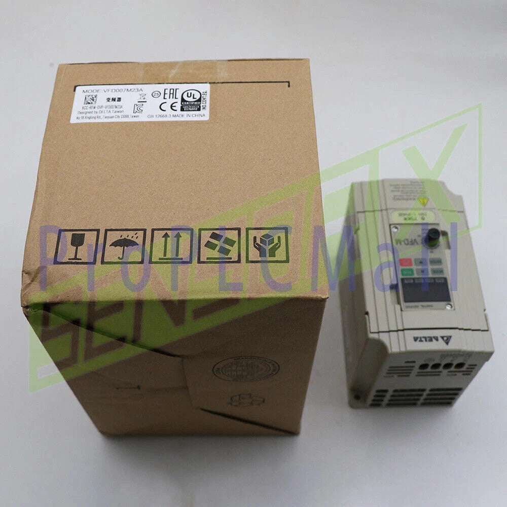 1x Delta VFD007M23A 220V 0.75KW Frequency Converter~
