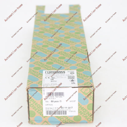 50pcs Phoenix Contact URTK/S 0311087 Breaking test terminal FAST SHIP