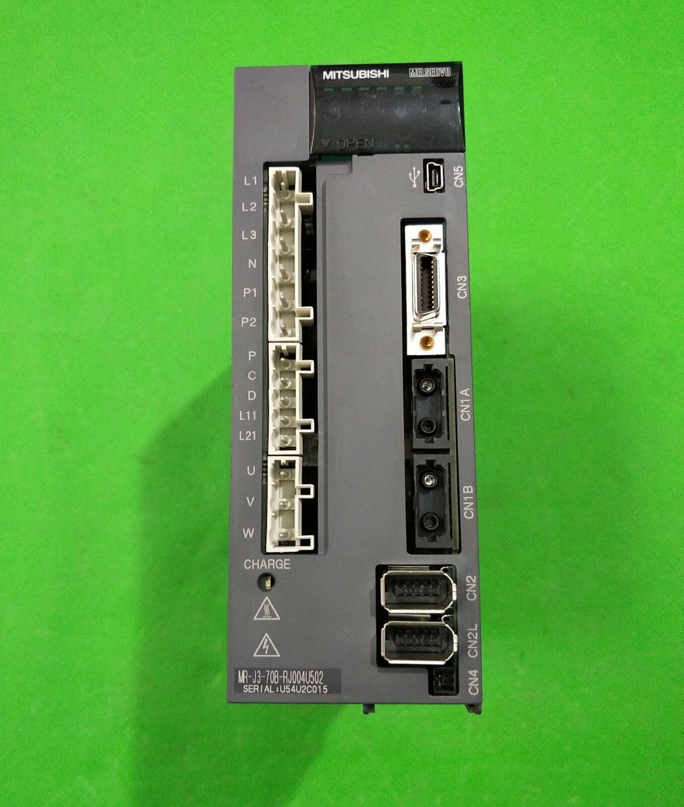 used ONE Mitsubishi MR-J3-70B-RJ004U502 - MITSUBISHI