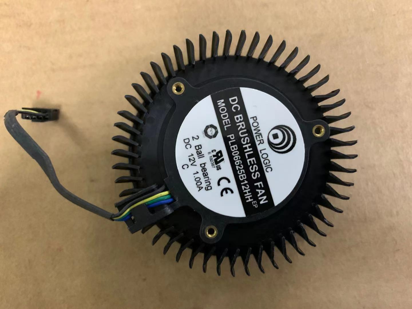 used PLB06625B12HH 65mm 12V 1.00A 4 Pin Video Card Cooler Fan