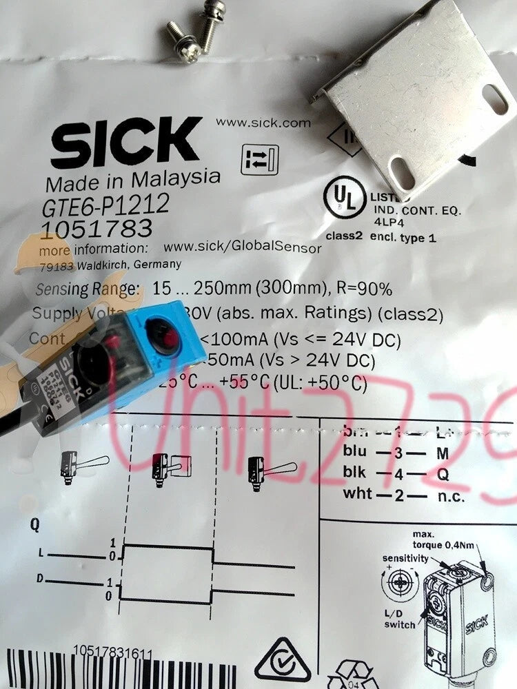 1PCS SICK GTE6-P1211 GTE6-P1212 Photoelectric switch