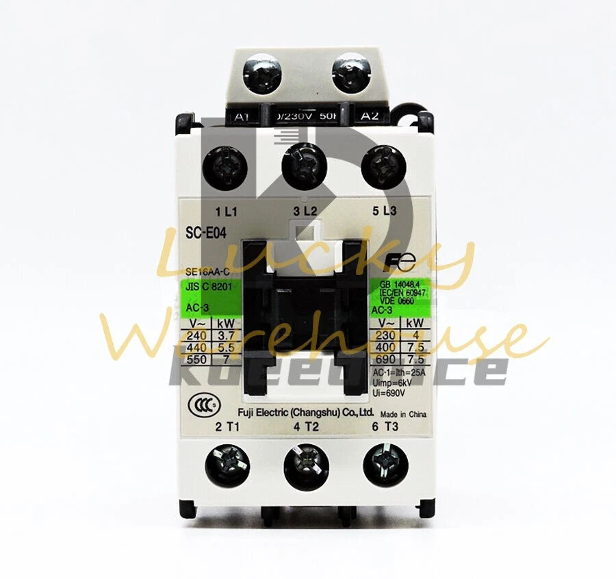 1PCS FUJI SC-E04 AC Contactor Switch 16A AC220V