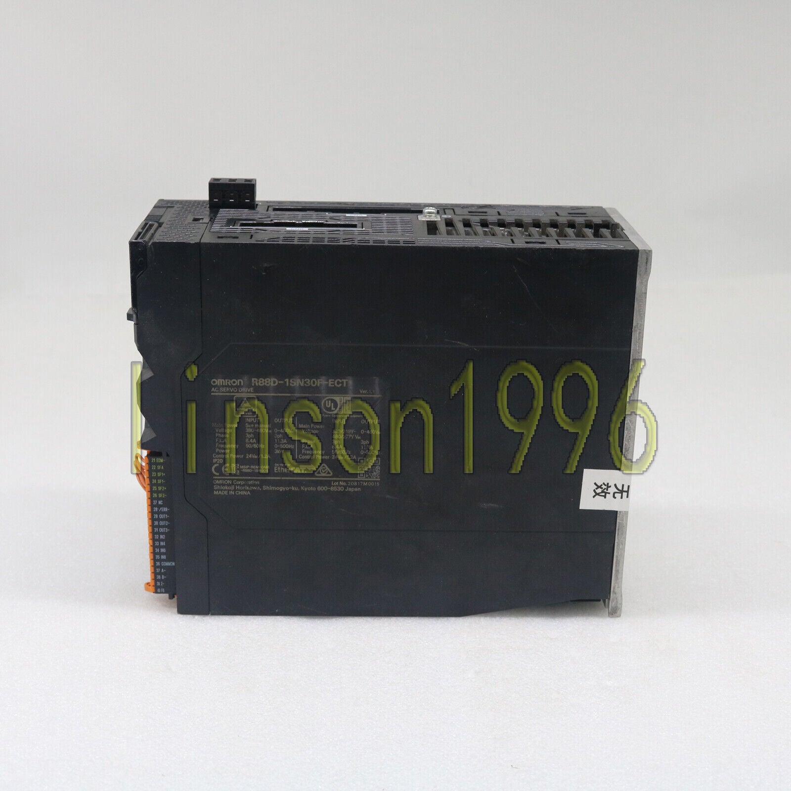 Omron R88D-1SN30F-ECT Servo Drive Fast Delivery - OMRON