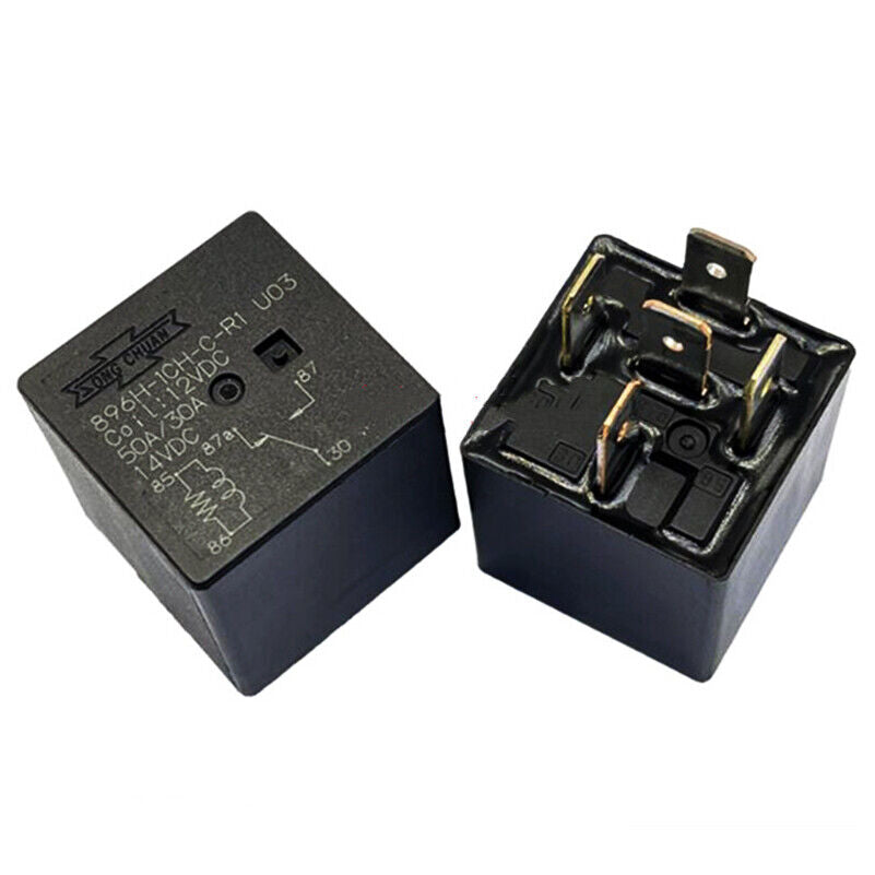 new 2Pcs Song Chuan 896H-1CH-C-R1 U03 12VDC Automotive Relay 50A/30A 14VDC 5Pins - SONG CHUAN