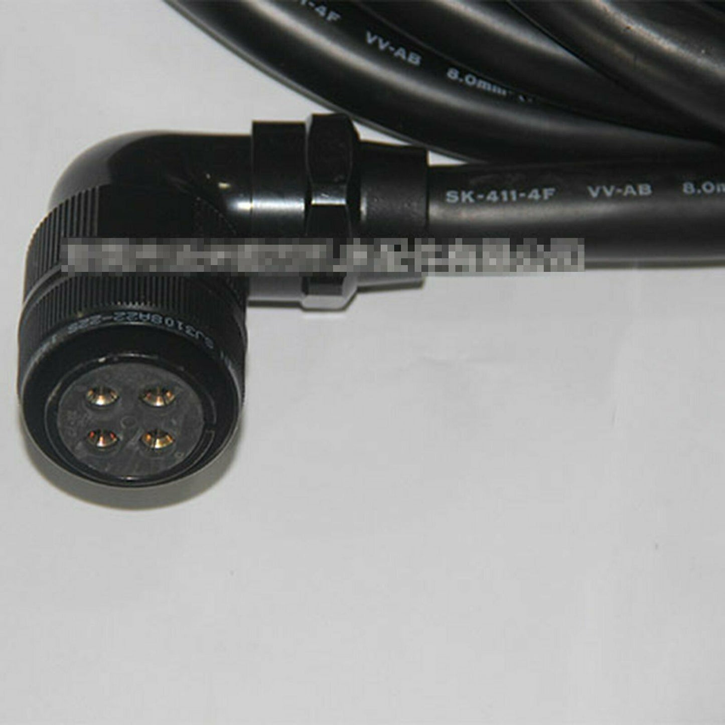 Used One Fanuc F06B-0001-K016 4.5M Servo Power Line Inlet Elbow Joint - FANUC