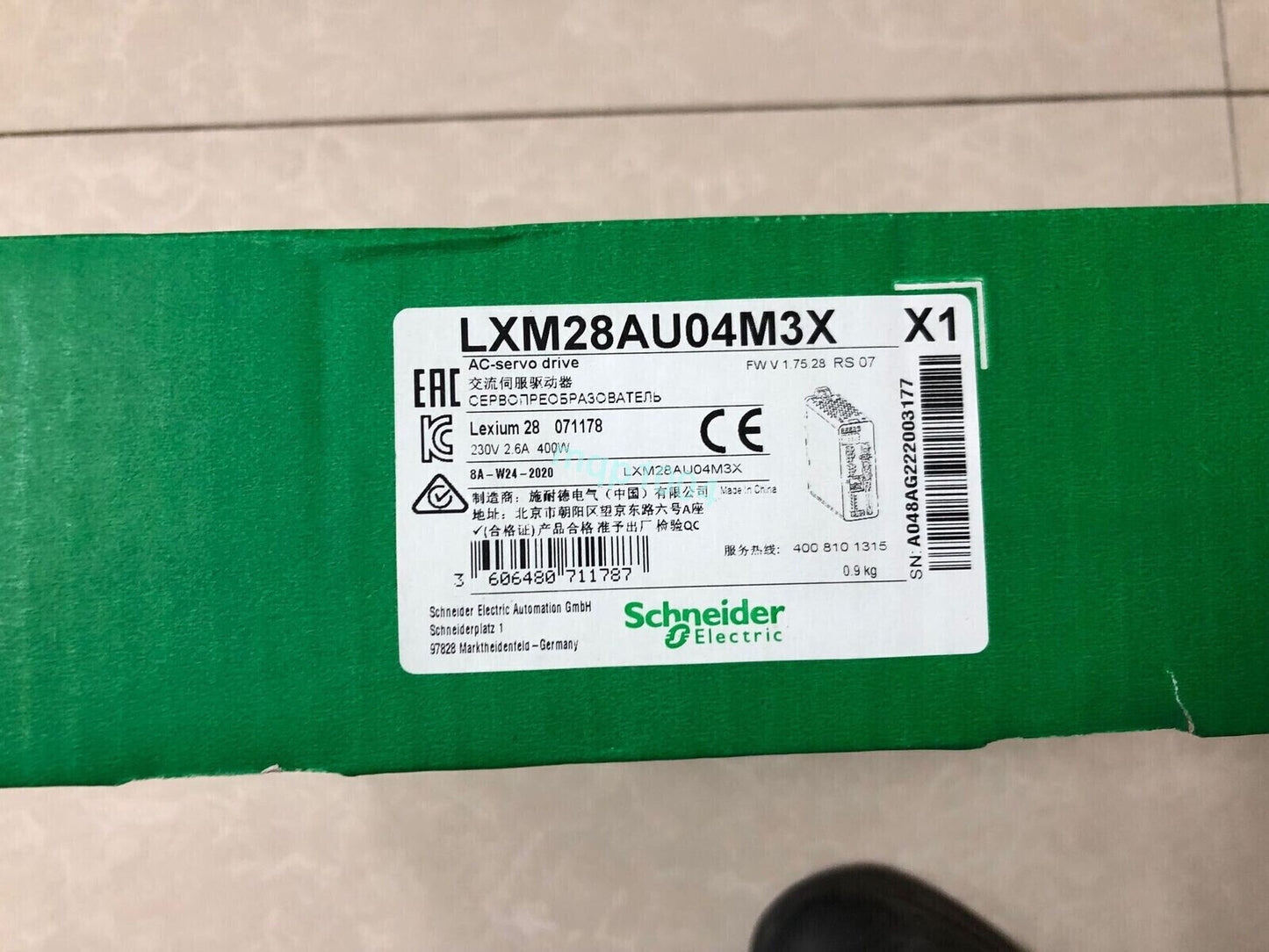 1PC New Schneider LXM28AU04M3X Servo Drive In Box Expendited - SCHNEIDER