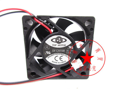 new 1PC TOP MOTOR Fan DF1205SH DC 12V 0.18A 5cm 50*15mm 2Pin