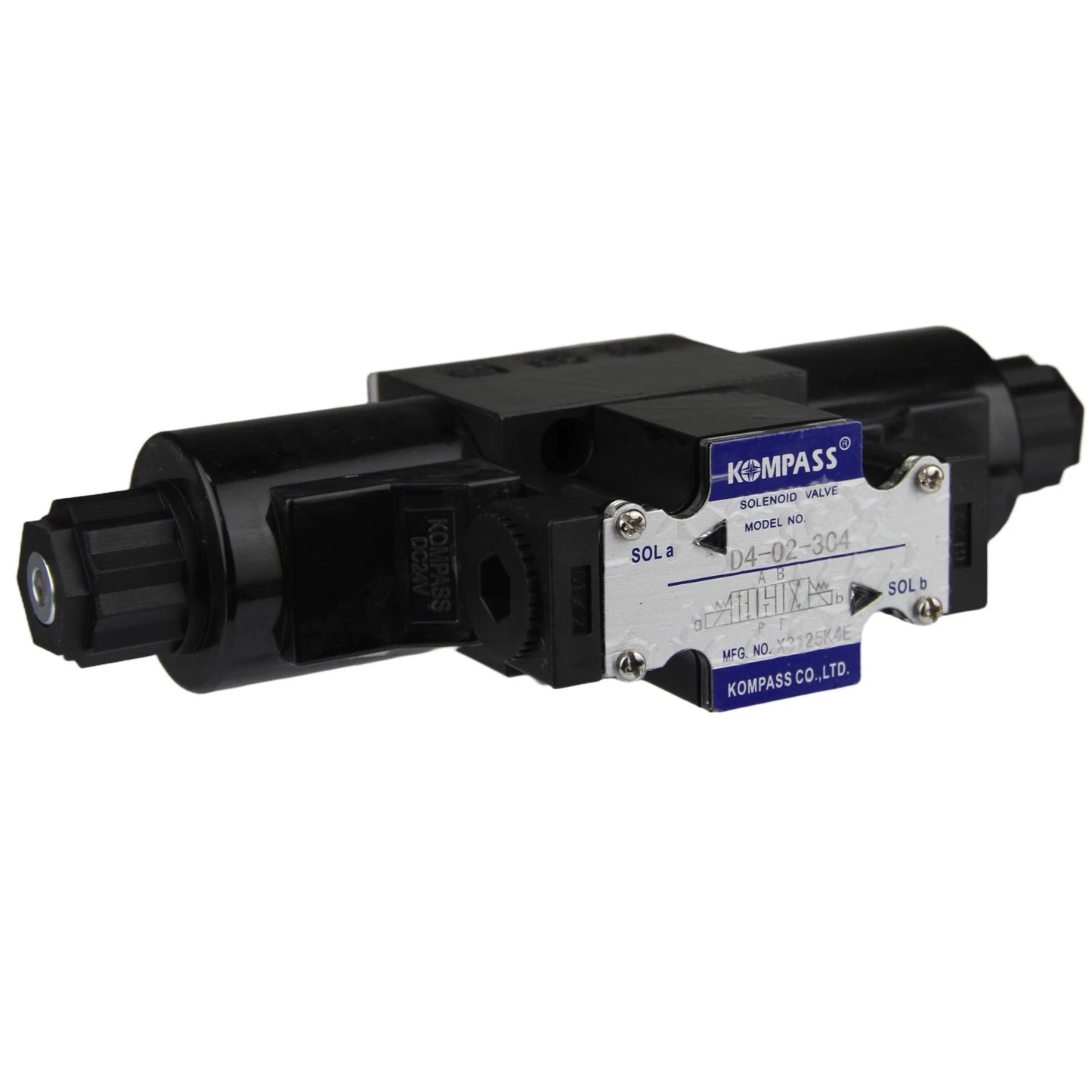 1PCS KOMPASS D4-02-3C4 DC24V Solenoid valve#u