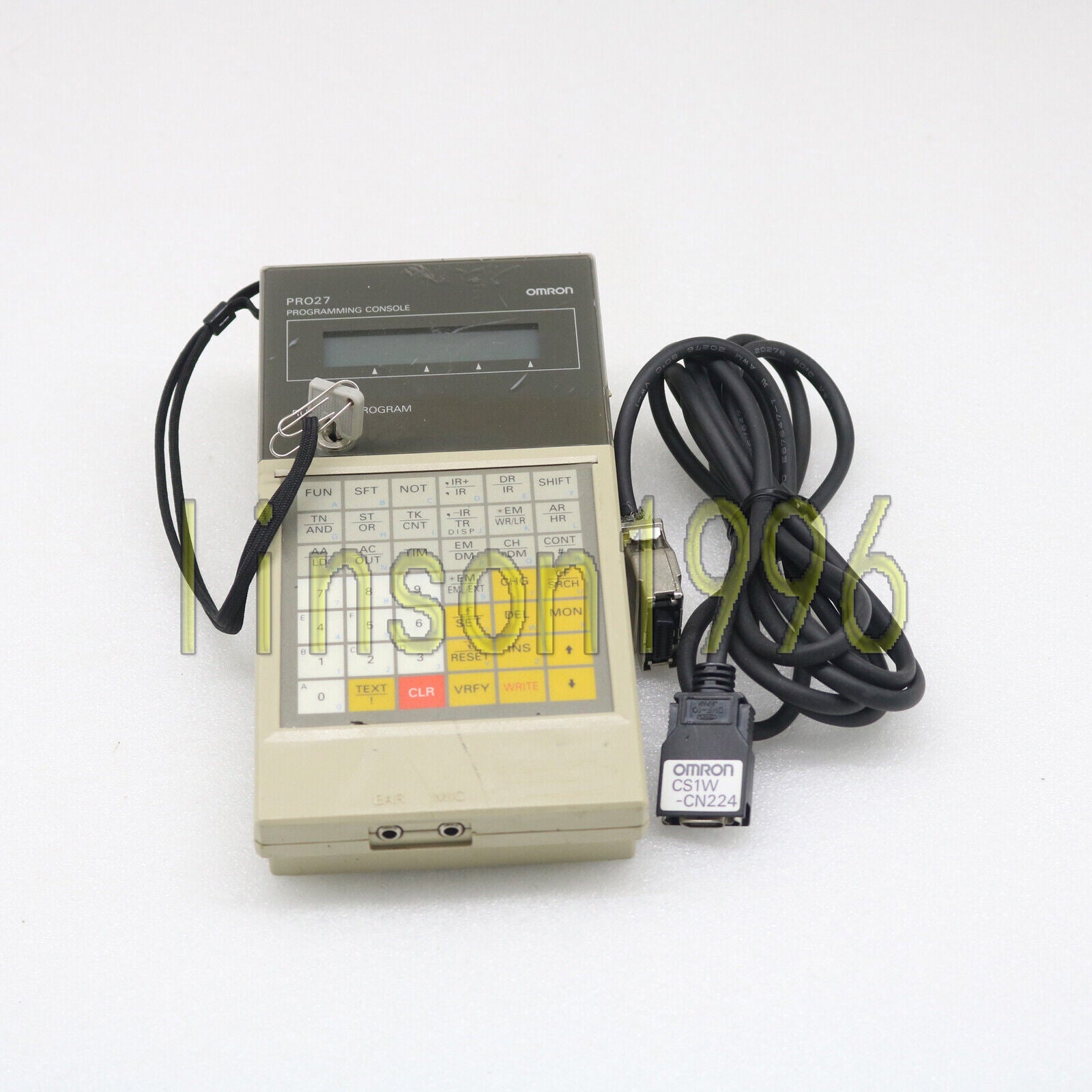 Used ONE OMRON C200H-PR027-E Programming Console - OMRION