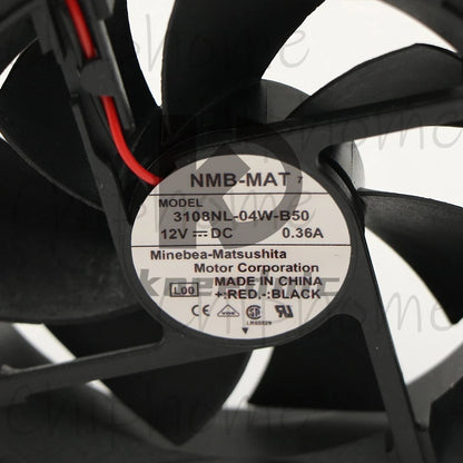NMB-MAT 8020 3108NL-04W-B50 DC12V 0.36A chassis power supply 8CM cooling fan