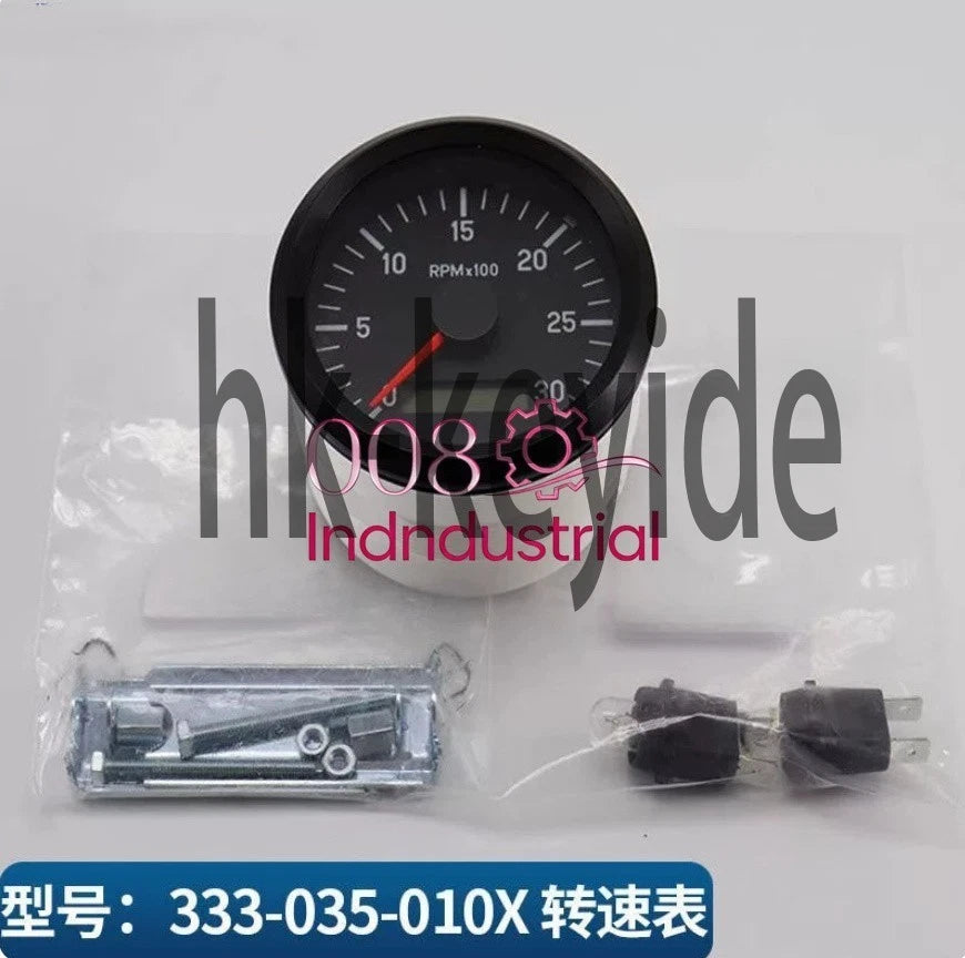 1Pcs Instrument speed hour meter 333 035 010X 0~3000 turn 12/24V replacement