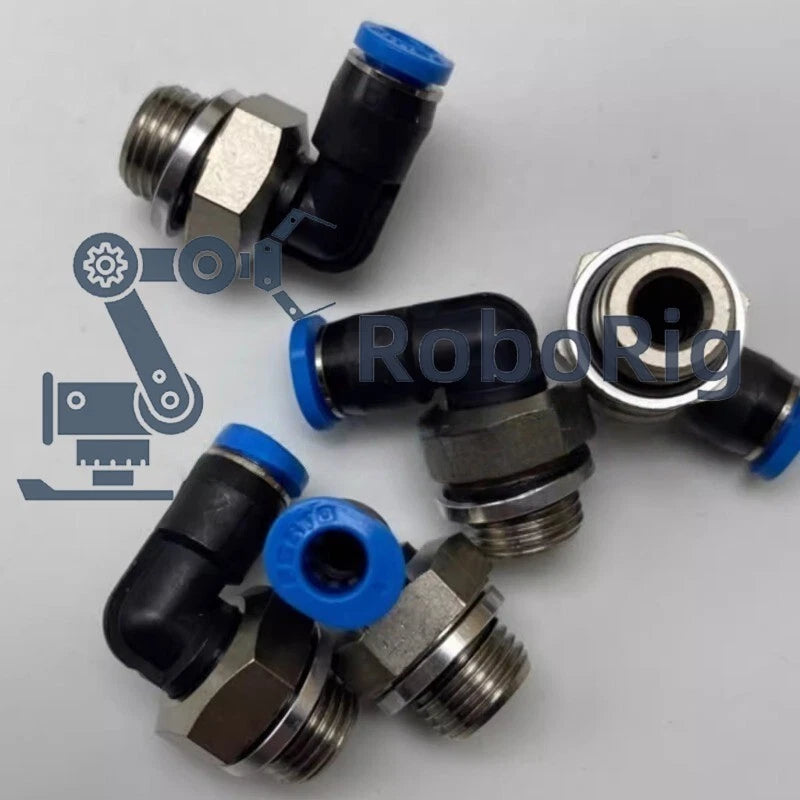 10PCS FESTO Mini L-threaded Connector QSML-G1/8-4 186268