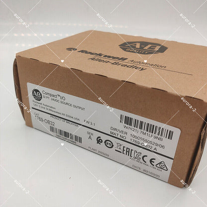 New Factory Sealed CompactLogix 32 Pt 24VDC Module 1769OB32 - COMPACTLOGIX