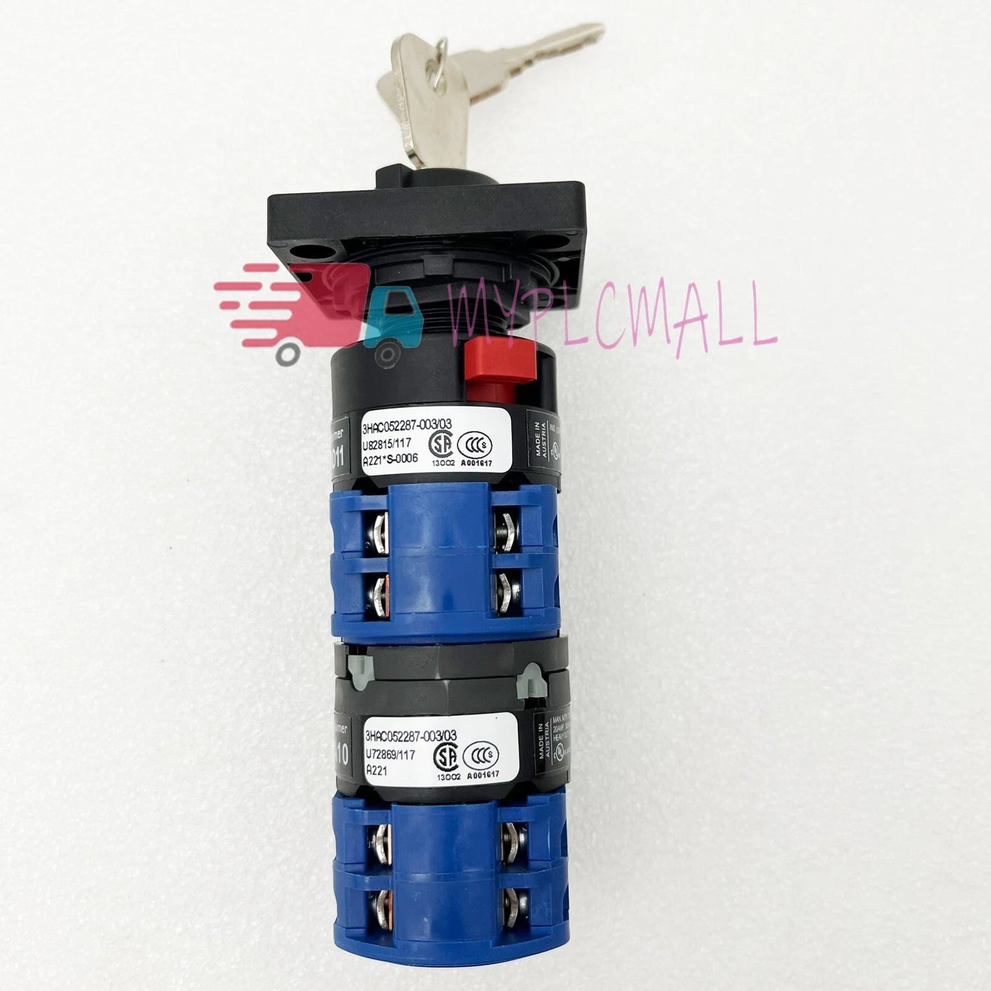 3HAC052287-003/03 2-Level 4-section mode switch for ABB robot control cabinet