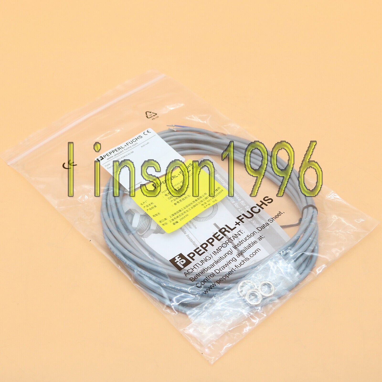 Pepperl+Fuchs Proximity Switch NBB2-8GM30-E2-5M - PEPPERL+FUCHS
