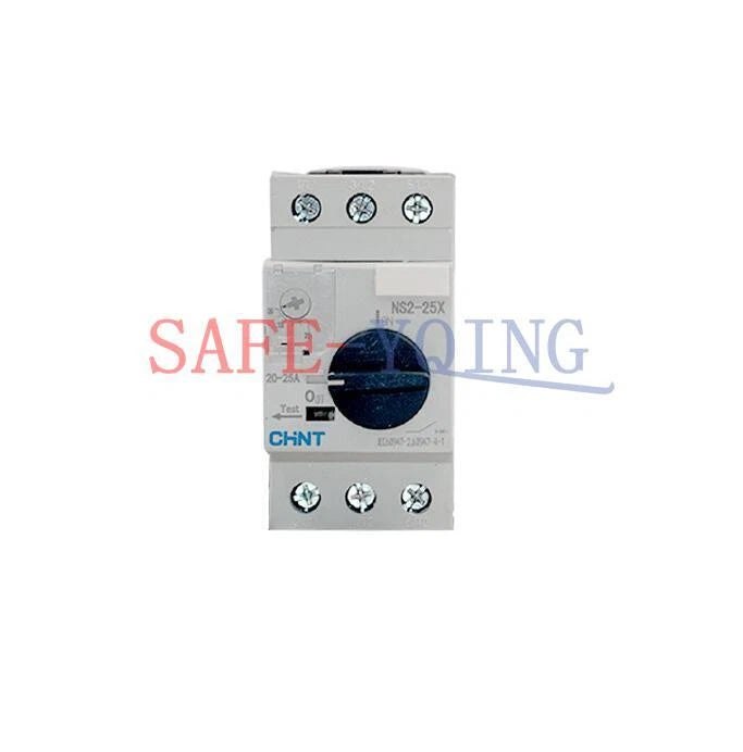 1PCS CHNT motor starter knob type NS2-25X overload short circuit protection