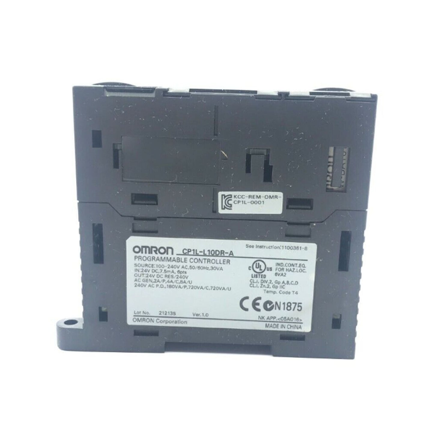Omron CP1L-L10DR-A PLC Module with Box - OMRON
