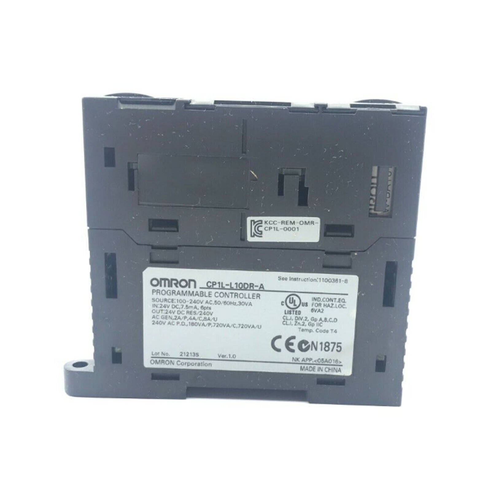 Omron CP1L-L10DR-A PLC Module with Box - OMRON