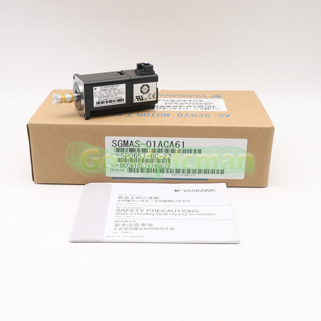 YASKAWA SGMAS-01ACA61 SERVO MOTOR SGMAS01ACA61 1Pcs/