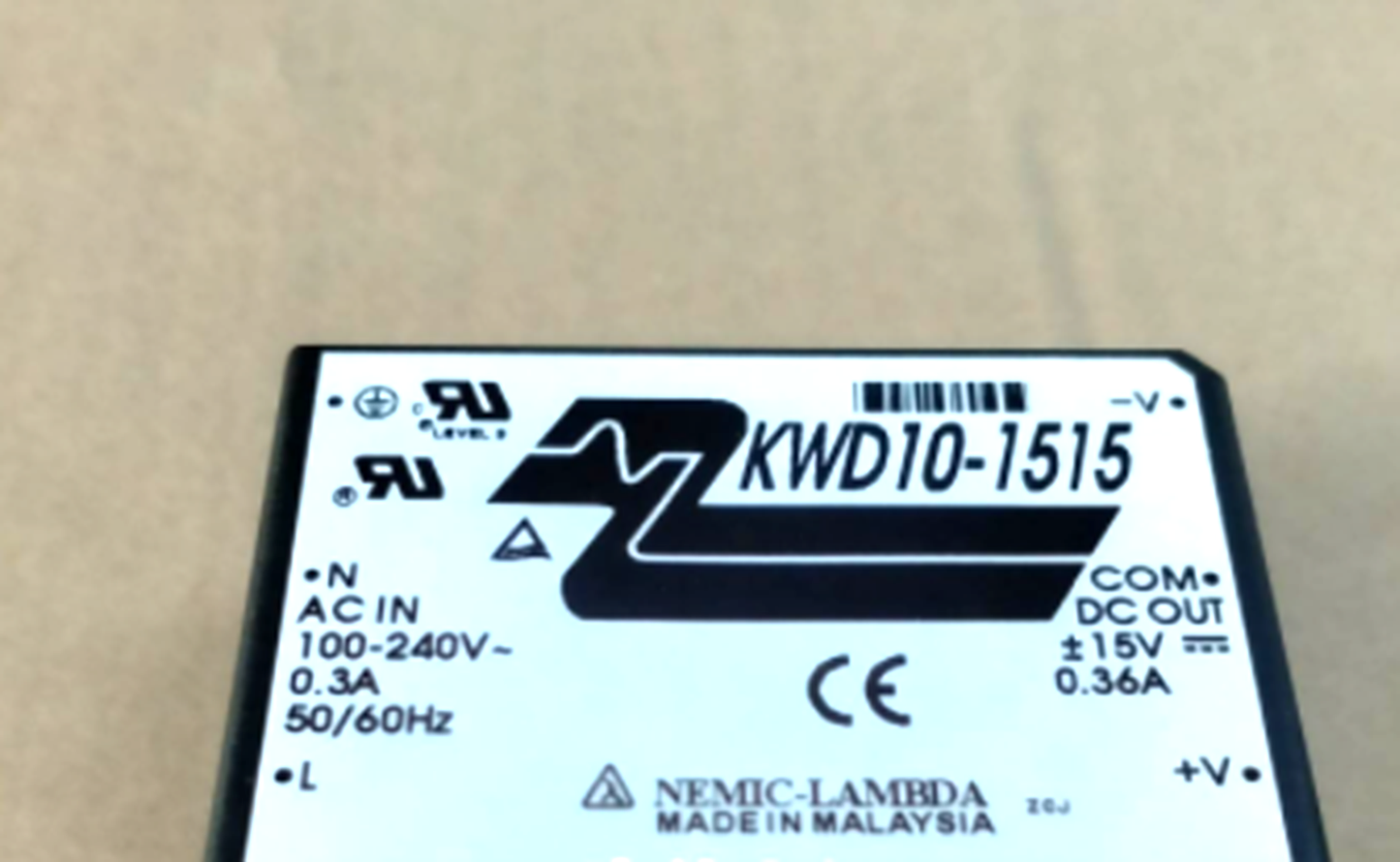 NEMIC-LAMBDA KWD10-1515 Power Module - NEMIC