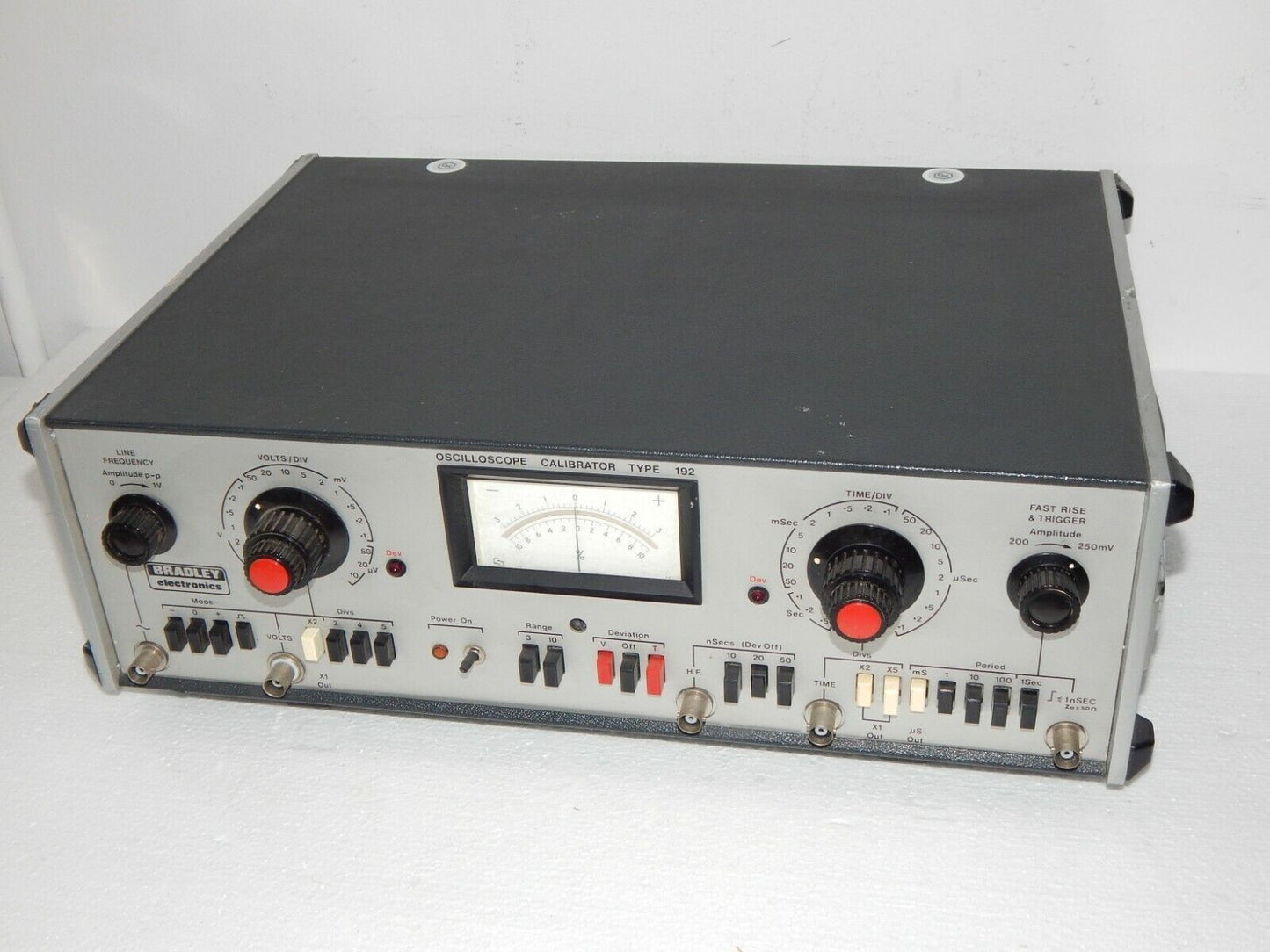 Used Bradley Electronics Oscilloscope Calibrator Type 192 - BRADLEY