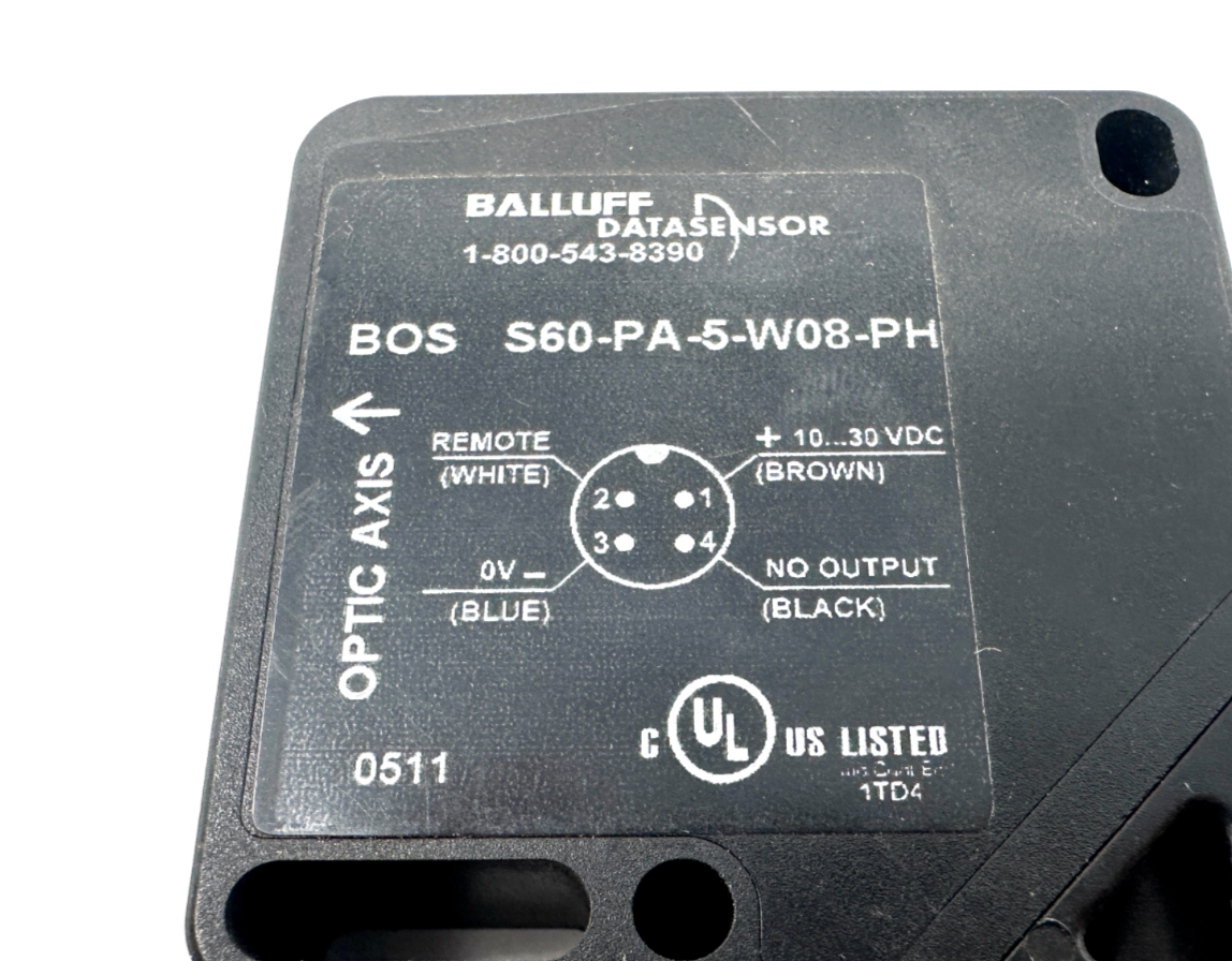 used Balluff BOS S60-PA-5-W08-PH Sensor - BALLUFF