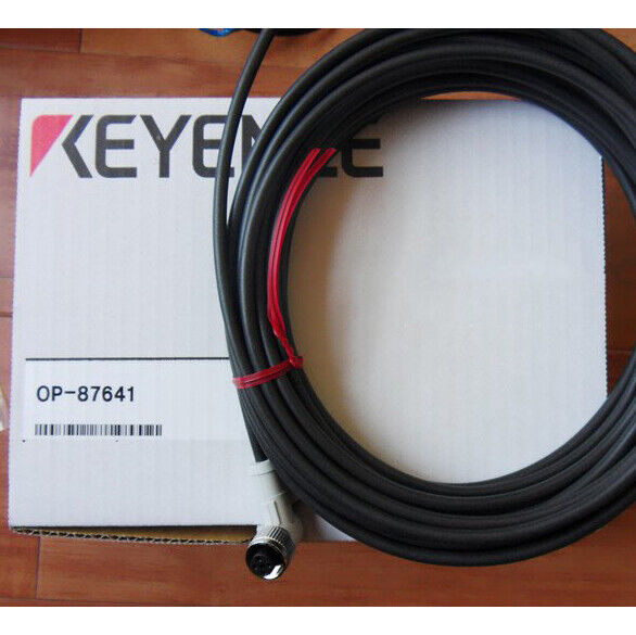 New One Keyence Sensor Cable OP-87641 1-Year Warranty - KEYENCE