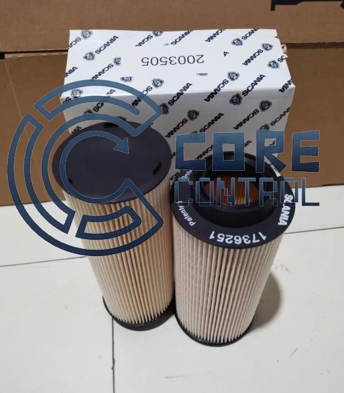 1Pcs Fits for 1736251 + 1865227 Diesel Fuel Filter Element Insert