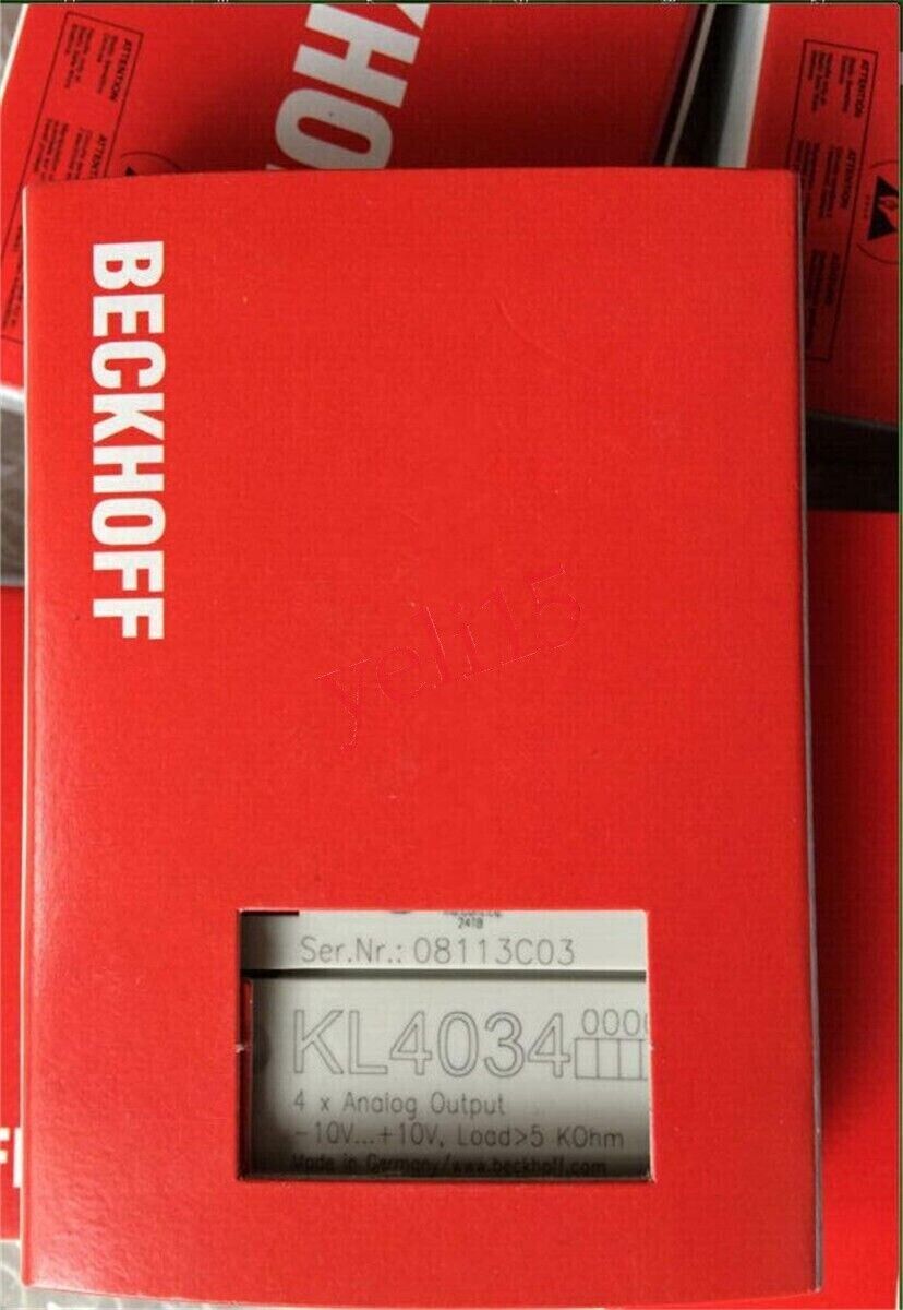 1PC New Beckhoff KL4034 PLC Module - BECKHOFF