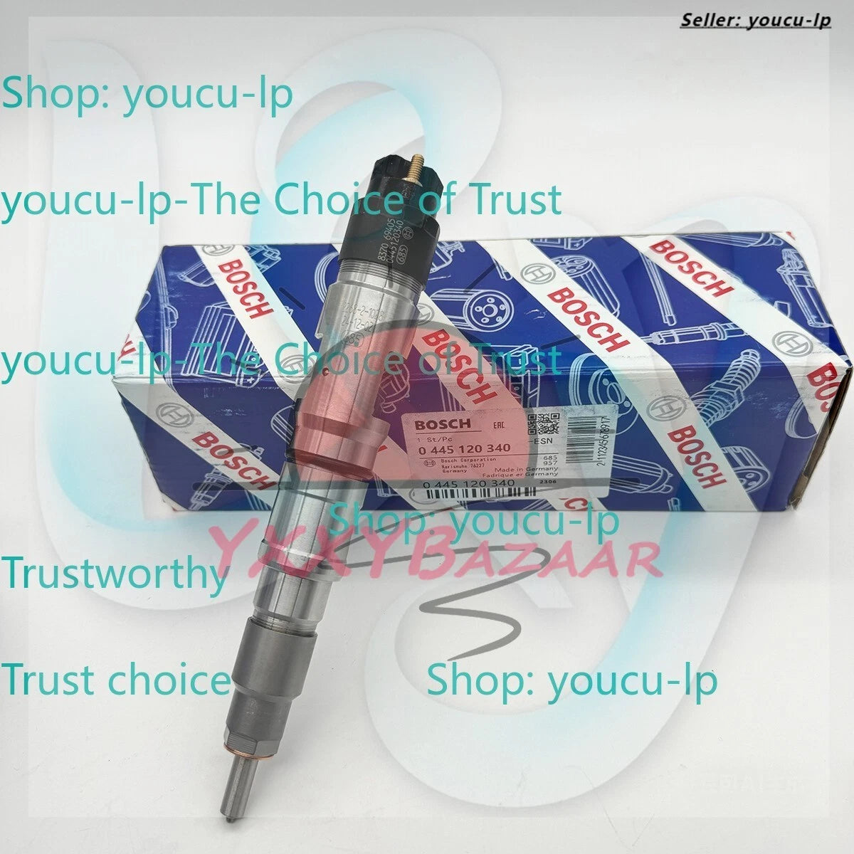 1X FUEL INJECTOR FOR 837069405 FENDT MASSEY FERGUSON VALTRA DO BRASIL AGCO