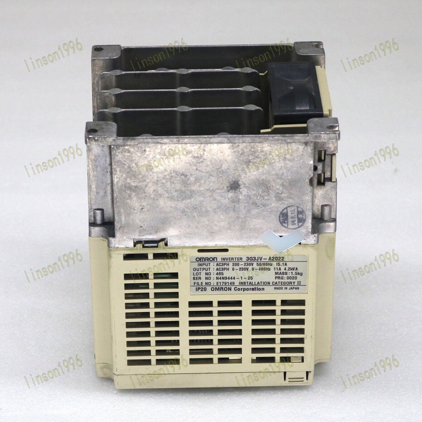 Omron 3G3JV-A2022 Inverter 220V 2.2KW Tested SHIP - OMRON