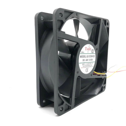 TAIJU SJ1238HD2 DC24V 0.4A 3-Wire Inverter Cooling Fan