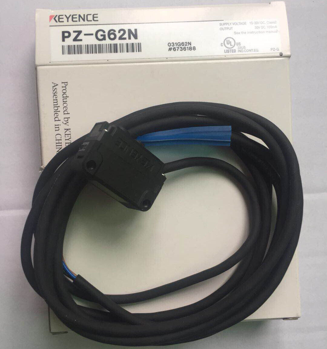 Keyence PZ-G62N Photoelectric Sensor Spot Stock - KEYENCE