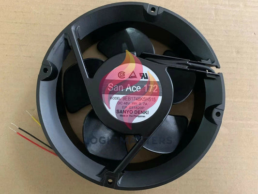 1 pcs SANYO 9EB1748K5H515 48V 0.7A 17CM Aluminum frame cooling fan