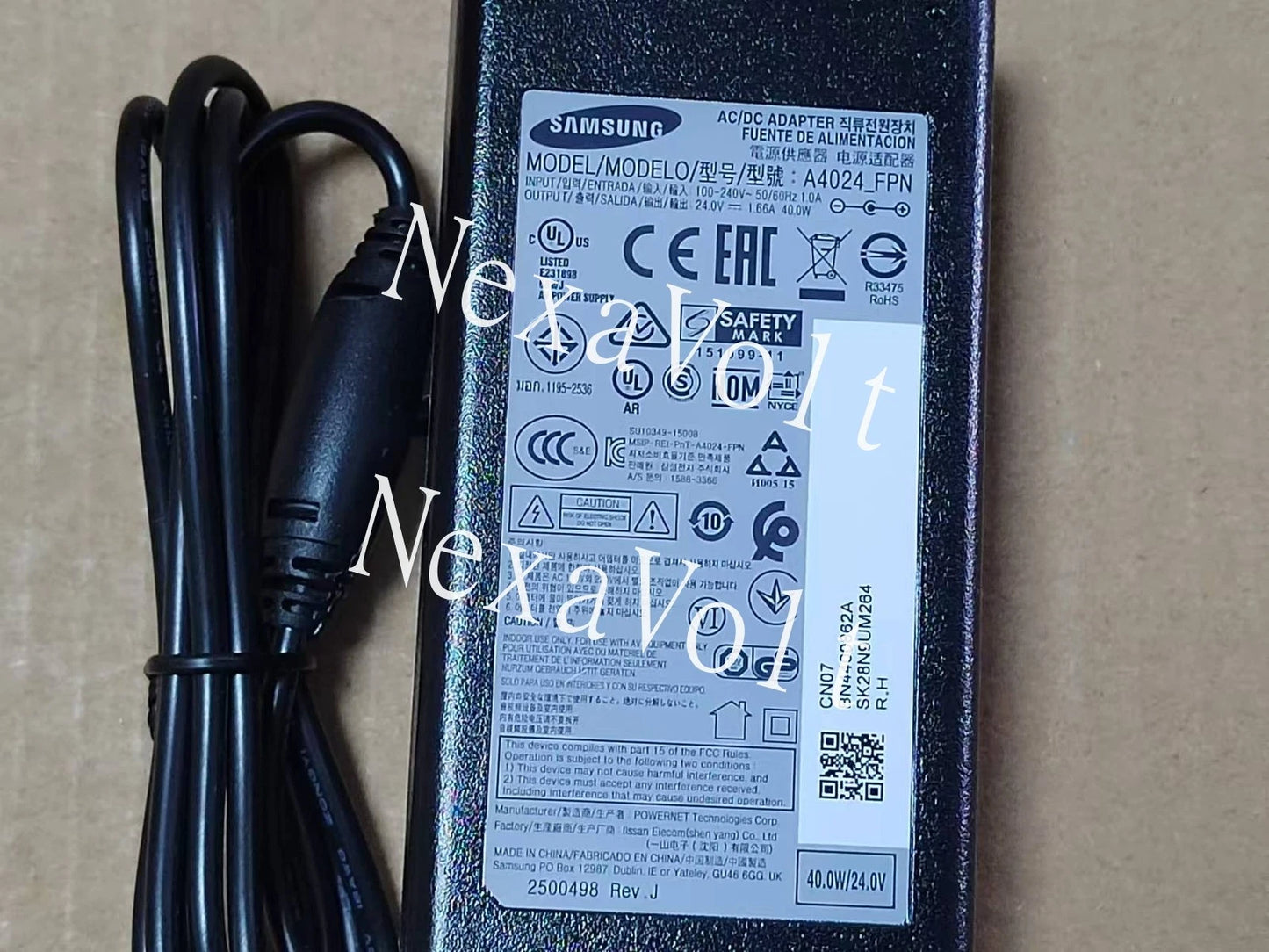 For Samsung 24V AC/DC Adapter for HW-K650/ZA HW-K650 A4024_FPN Soundbar