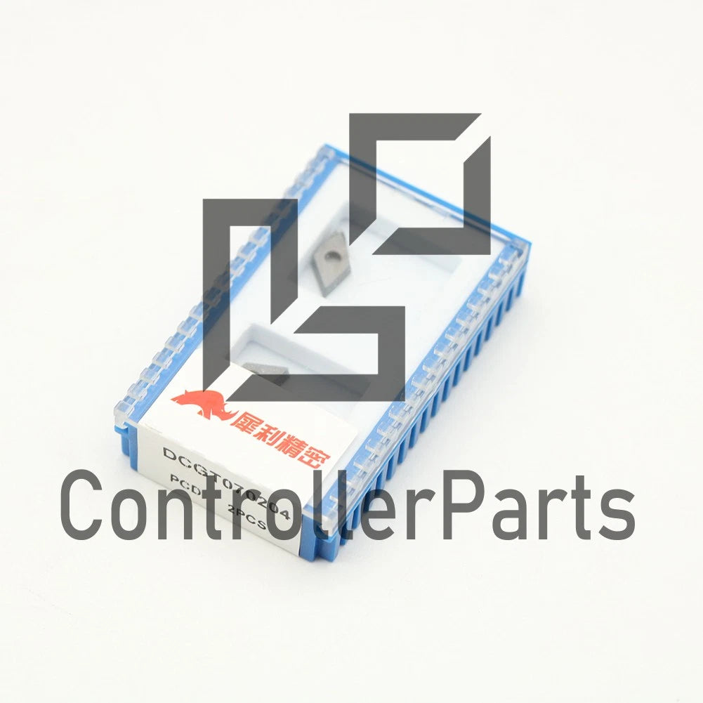 2PCS DCGT070204 PCD Diamond blade Turning Insert CNC~