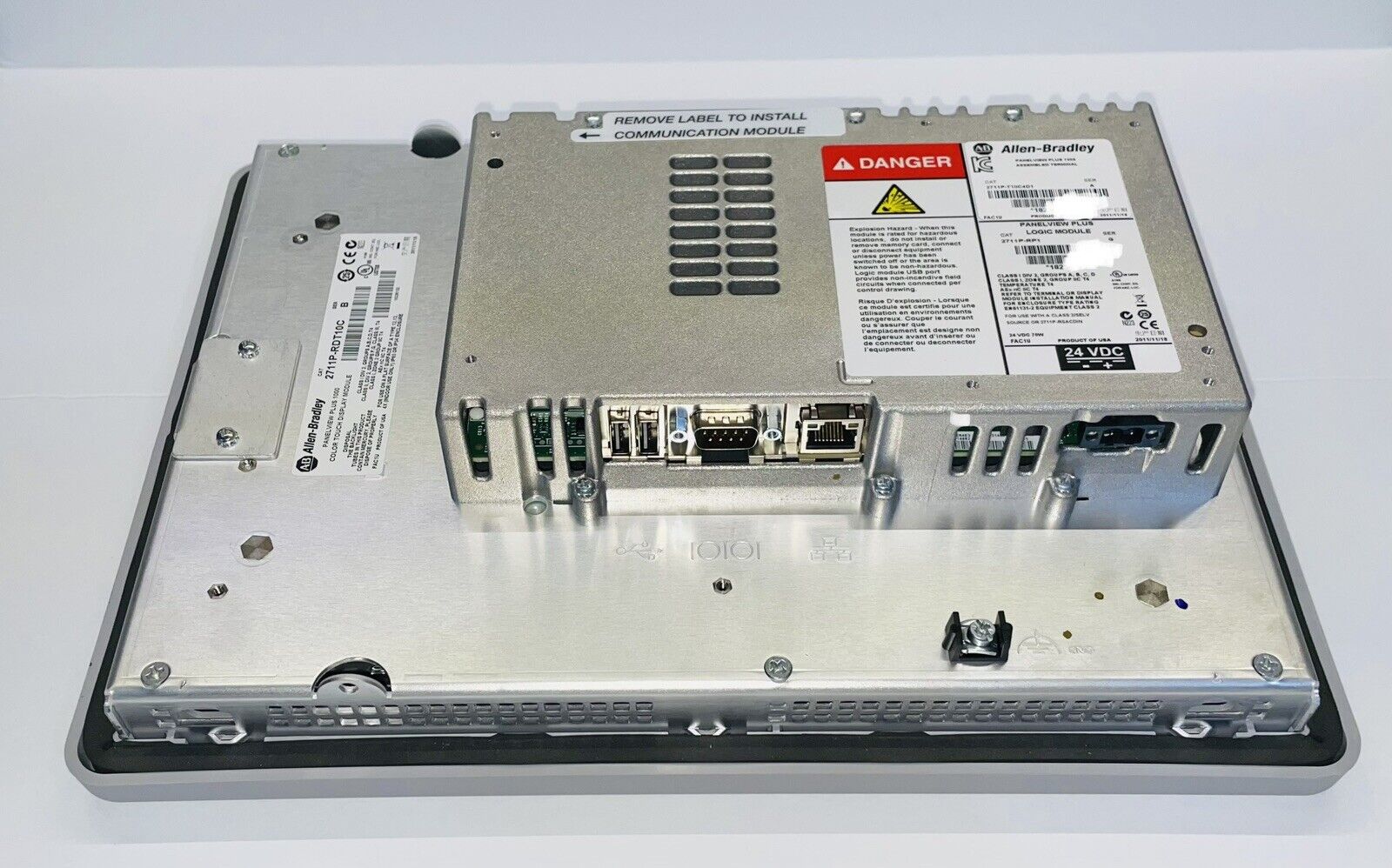 Allen-Bradley Panelview Plus 1000 with 10 Touchscreen & Logic Module - ALLEN-BRADLEY
