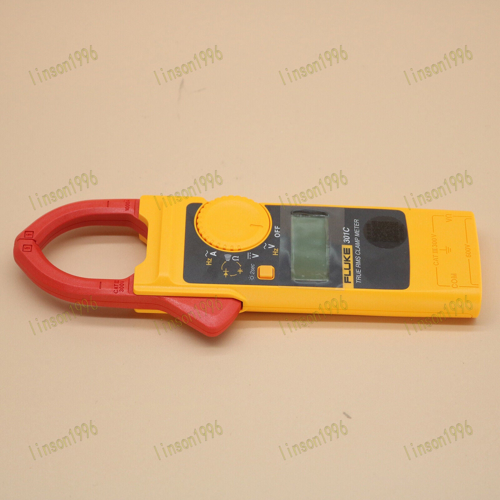 new One  Fluke 301C AC Digital Clamp Meter Voltage Tester Multitester ship Fluke