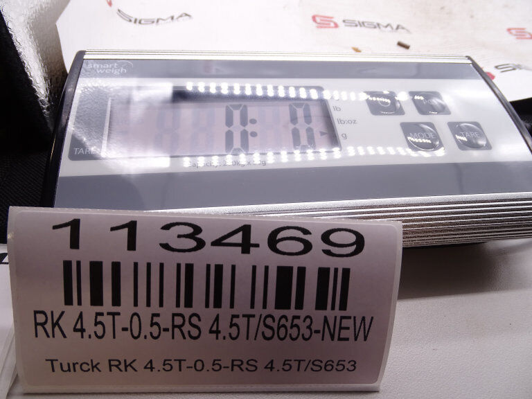 TURCK RK 4.5T/S653 Connector, RS-485 Compatible, 4.5 Ampere Maximum Current, 653 Pin Count, 480VDC, RS485 Communication, DC Power Supply, 1000 Mbps - TURCK