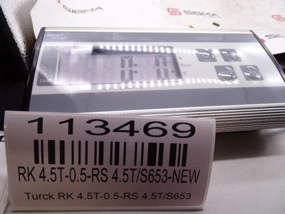 TURCK RK 4.5T/S653 Connector, RS-485 Compatible, 4.5 Ampere Maximum Current, 653 Pin Count, 480VDC, RS485 Communication, DC Power Supply, 1000 Mbps - TURCK