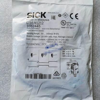 1PCS SICK GTB6-N1212 GTB6N1212 PHOTOELECTRIC SENSOR
