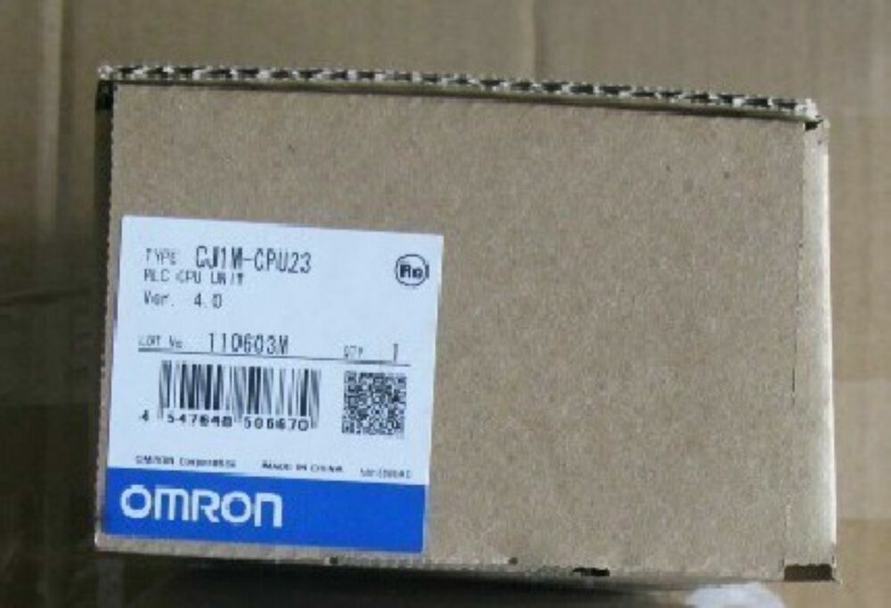 new OMRON CJ1M-CPU23 CPU UNIT CJ1MCPU23 PLC IN BOX PING - OMRON