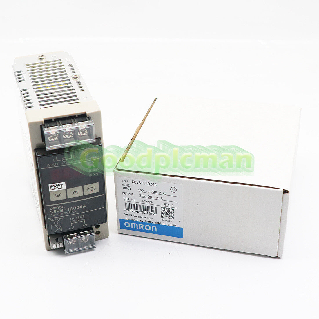 1Pcs S8VS-12024A Omron Switching Power Supply S8VS12024A /