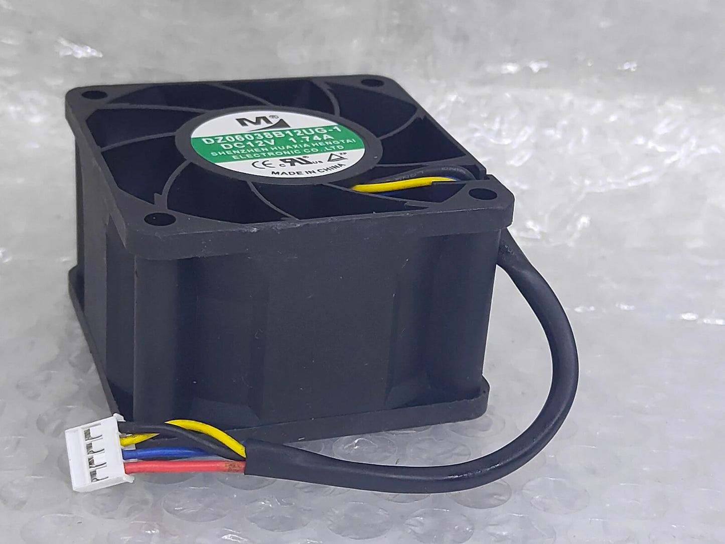 M DZ06038B12UG-1 DC12V 1.74A 6CM 4-Pin Inverter Cooling Fan