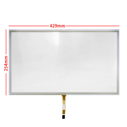18.5inch Foldable Film Soft Touch Screen + USB Controller 4wire 429*253mm